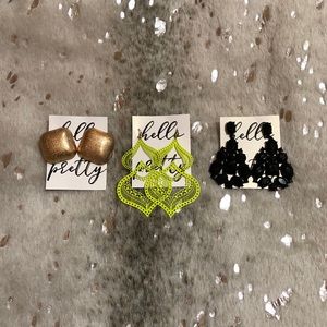 New - Bundle of 3 Pair of Earrings